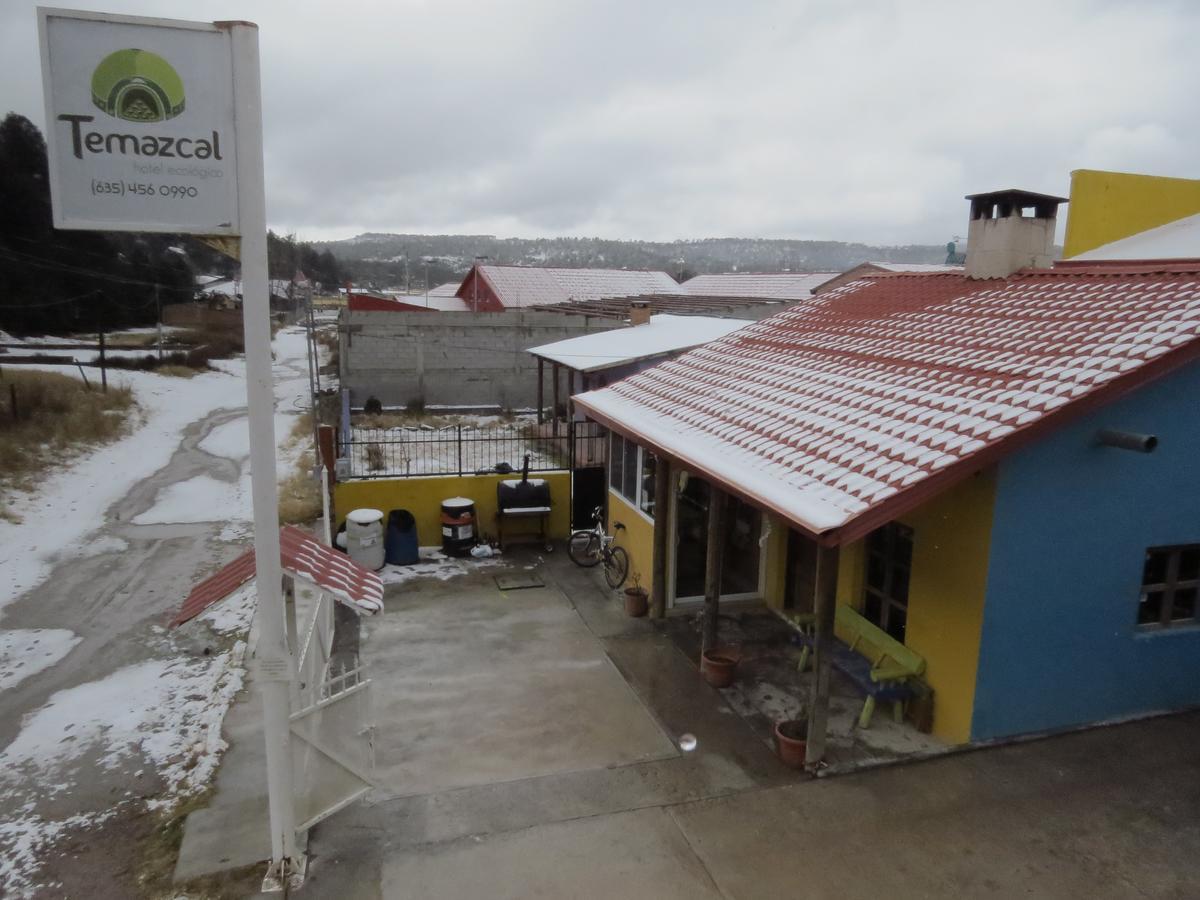 Hotel Ecológico Temazcal Creel Exterior foto